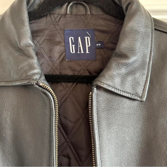 Gap Genuine Leather Jacket - Picture 3 of 4
